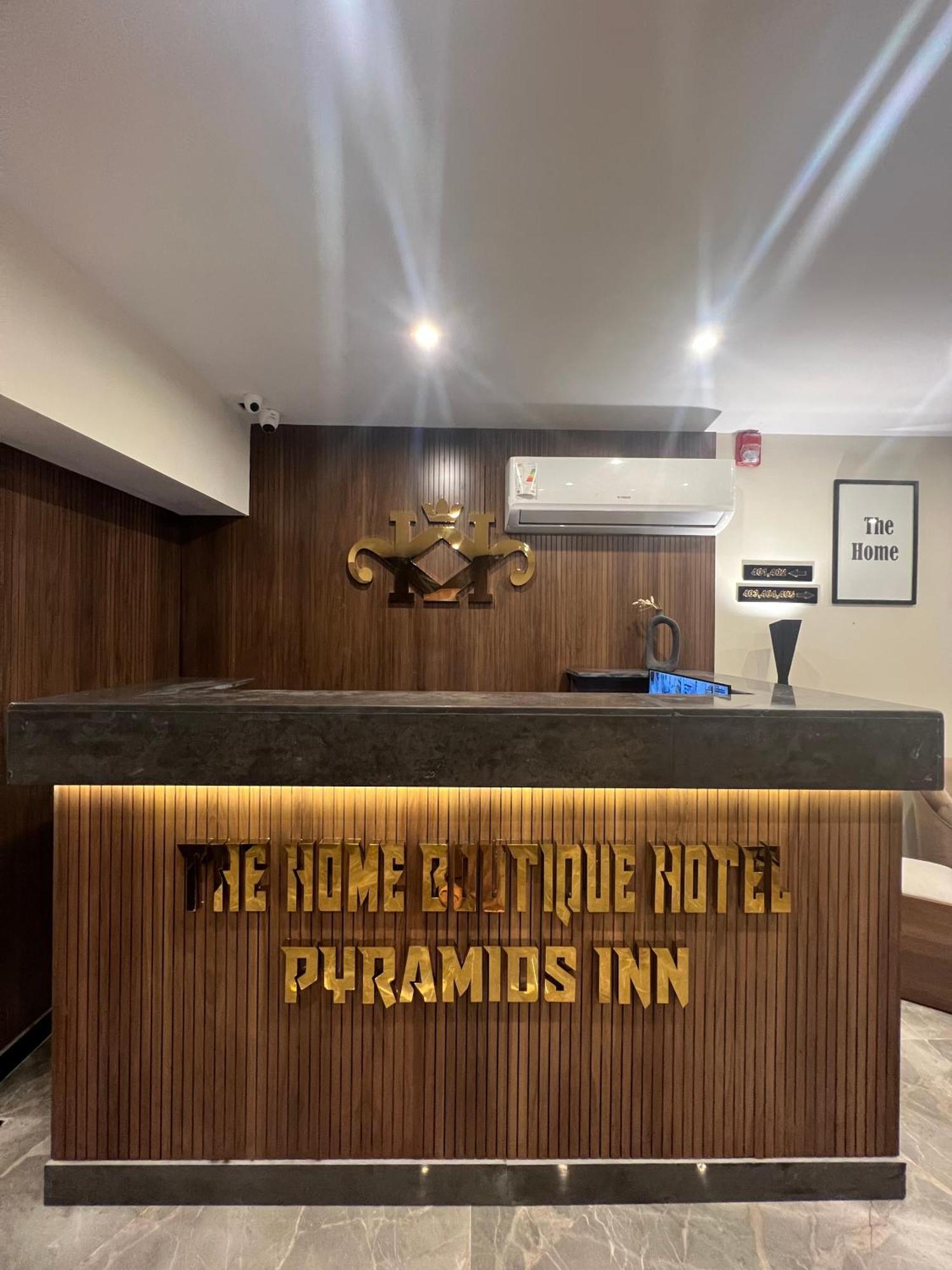 The Home Boutique Hotel Pyramids Inn Kafret el-Gabal Exterior foto